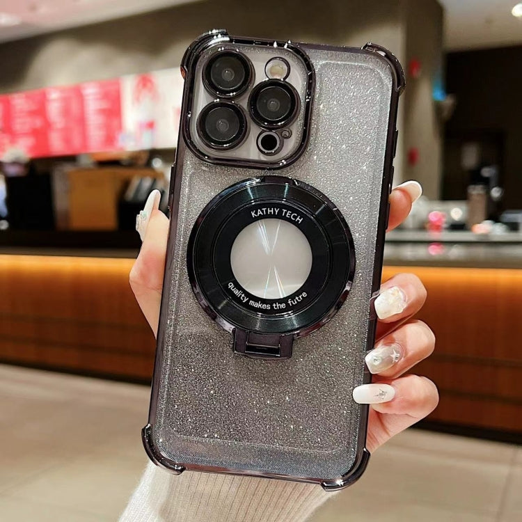 Invisible Holder Gradient Glitter Magsafe Phone Case, For iPhone 13 Pro, For iPhone 13, For iPhone 12 Apple Accessories enginv4564 More iPhone Cases - APEXEL INDIA - Mobile Lens - Mobile Camera Lens - Cellphone Accessories - Phone Lens - Smartphone Lens