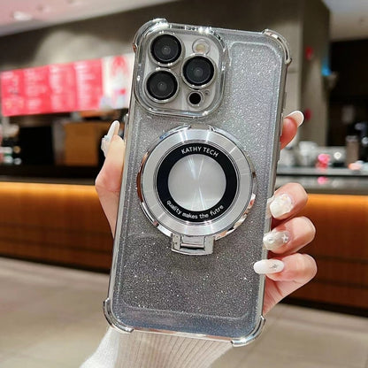 Invisible Holder Gradient Glitter Magsafe Phone Case, For iPhone 12 Pro Max, For iPhone 12 Pro, For iPhone 11 Pro Max Apple Accessories enginv4583 More iPhone Cases - APEXEL INDIA - Mobile Lens - Mobile Camera Lens - Cellphone Accessories - Phone Lens - Smartphone Lens