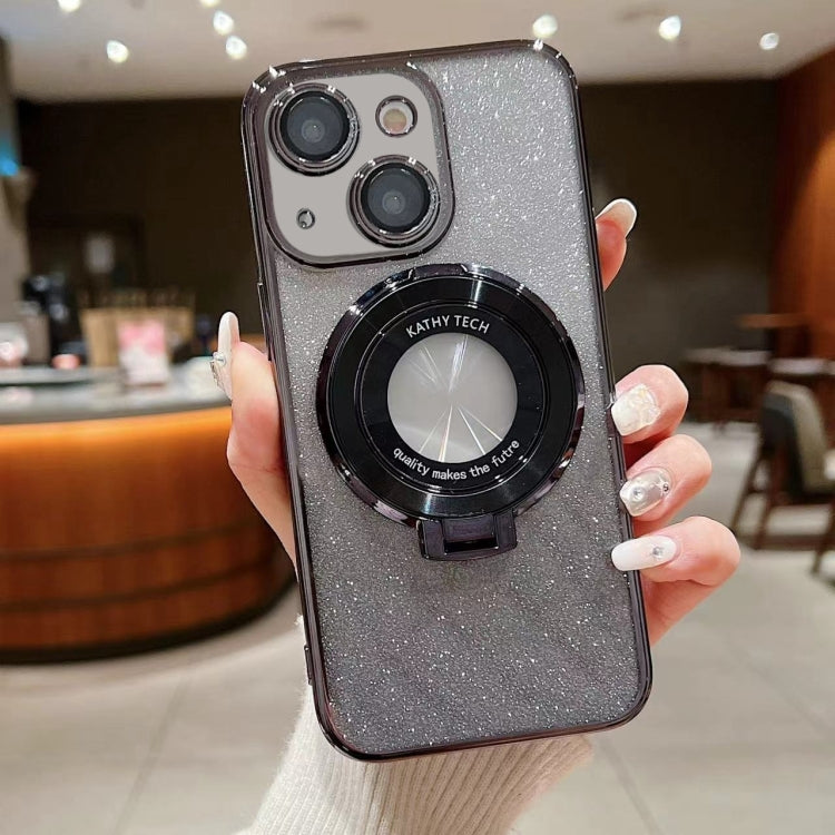 Electroplated Holder Gradient Glitter MagSafe Phone Case, For iPhone 14 Plus, For iPhone 14, For iPhone 14 Pro, For iPhone 14 Pro Max Apple Accessories engele4586 iPhone 14 Plus - APEXEL INDIA - Mobile Lens - Mobile Camera Lens - Cellphone Accessories - Phone Lens - Smartphone Lens