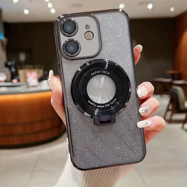 Electroplated Holder Gradient Glitter MagSafe Phone Case, For iPhone 12, For iPhone 12 Pro Max, For iPhone 12 Pro, For iPhone 12 mini Apple Accessories engele4588 More iPhone Cases - APEXEL INDIA - Mobile Lens - Mobile Camera Lens - Cellphone Accessories - Phone Lens - Smartphone Lens