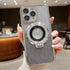 Electroplated Holder Gradient Glitter MagSafe Phone Case, For iPhone 11 Pro Max, For iPhone 11, For iPhone 11 Pro, For iPhone XR Apple Accessories engele4589 More iPhone Cases - APEXEL INDIA - Mobile Lens - Mobile Camera Lens - Cellphone Accessories - Phone Lens - Smartphone Lens