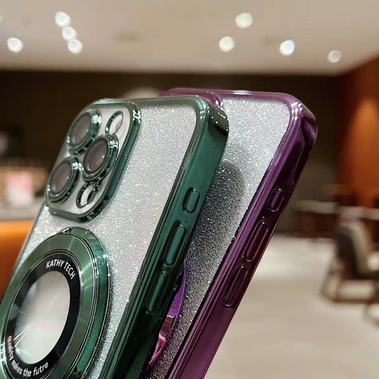 Electroplated Holder Gradient Glitter MagSafe Phone Case, For iPhone 15 Pro Max, For iPhone 15 Pro, For iPhone 15 Plus, For iPhone 15 Apple Accessories engele4569 iPhone 15 Pro Max - APEXEL INDIA - Mobile Lens - Mobile Camera Lens - Cellphone Accessories - Phone Lens - Smartphone Lens