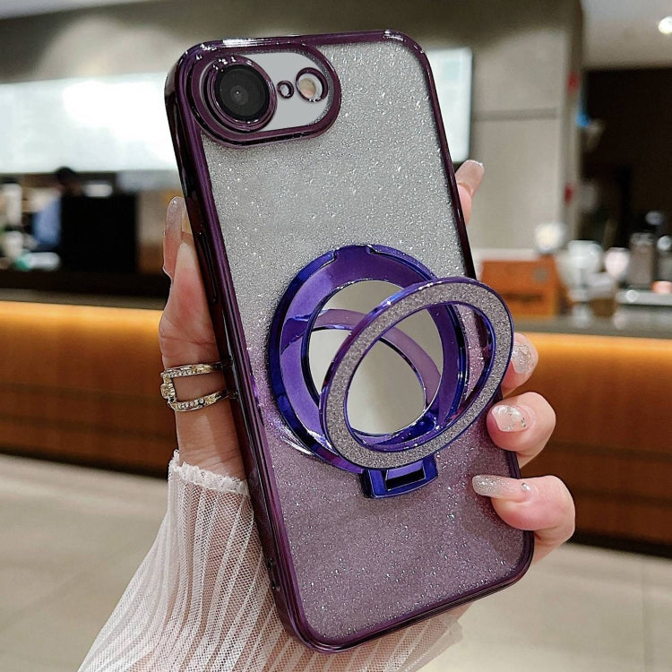 Plated Mirror Holder Gradient Glitter MagSafe Phone Case Apple Accessories engpla5948 More iPhone Cases - APEXEL INDIA - Mobile Lens - Mobile Camera Lens - Cellphone Accessories - Phone Lens - Smartphone Lens