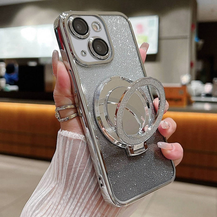 Plated Mirror Holder Gradient Glitter MagSafe Phone Case, For iPhone 13 mini, For iPhone 12, For iPhone 12 Pro Max Apple Accessories engpla4598 More iPhone Cases - APEXEL INDIA - Mobile Lens - Mobile Camera Lens - Cellphone Accessories - Phone Lens - Smartphone Lens