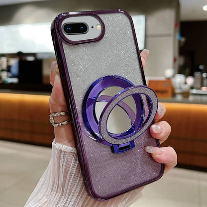 Plated Mirror Holder Gradient Glitter MagSafe Phone Case Apple Accessories engpla5948 More iPhone Cases - APEXEL INDIA - Mobile Lens - Mobile Camera Lens - Cellphone Accessories - Phone Lens - Smartphone Lens