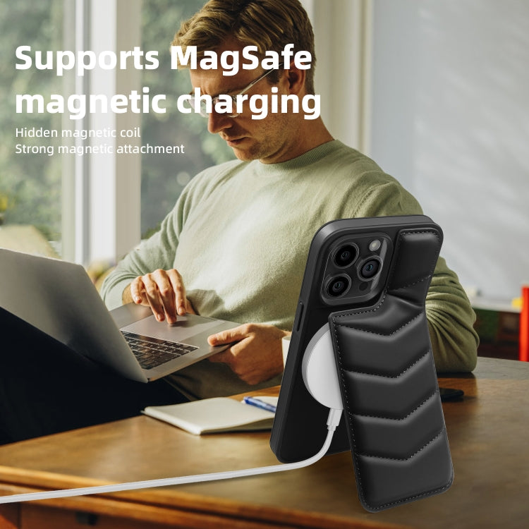 Down Jacket Card Bag Holder MagSafe Phone Case, For iPhone 14 Pro, For iPhone 14 Pro Max, For iPhone 13 Pro Max Apple Accessories engdow4694 iPhone 14 Pro - APEXEL INDIA - Mobile Lens - Mobile Camera Lens - Cellphone Accessories - Phone Lens - Smartphone Lens