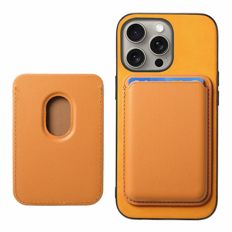 Retro Magsafe Card Bag PU Back Cover Phone Case Apple Accessories engret5905 iPhone 16 Pro - APEXEL INDIA - Mobile Lens - Mobile Camera Lens - Cellphone Accessories - Phone Lens - Smartphone Lens
