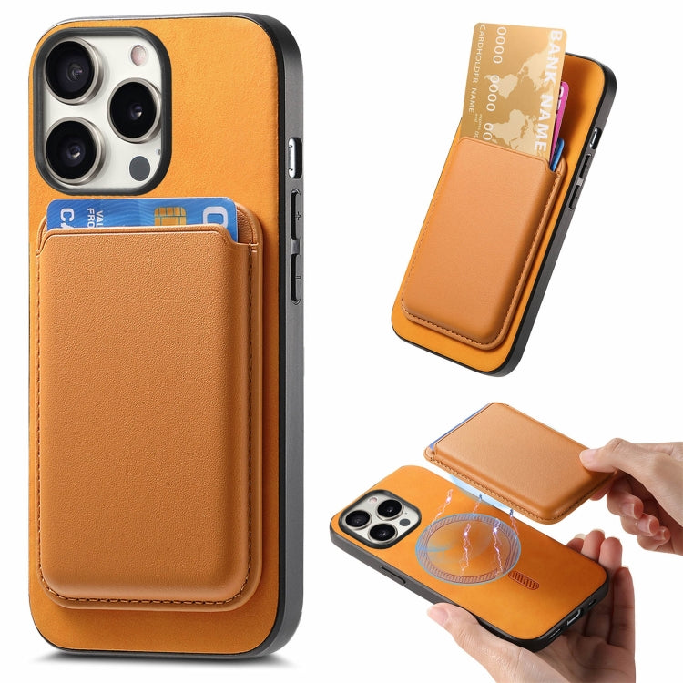 Retro Magsafe Card Bag PU Back Cover Phone Case Apple Accessories engret5905 iPhone 16 Pro - APEXEL INDIA - Mobile Lens - Mobile Camera Lens - Cellphone Accessories - Phone Lens - Smartphone Lens