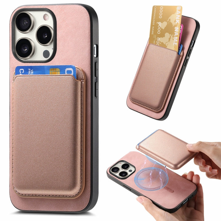 Retro Magsafe Card Bag PU Back Cover Phone Case Apple Accessories engret5905 iPhone 16 Pro - APEXEL INDIA - Mobile Lens - Mobile Camera Lens - Cellphone Accessories - Phone Lens - Smartphone Lens