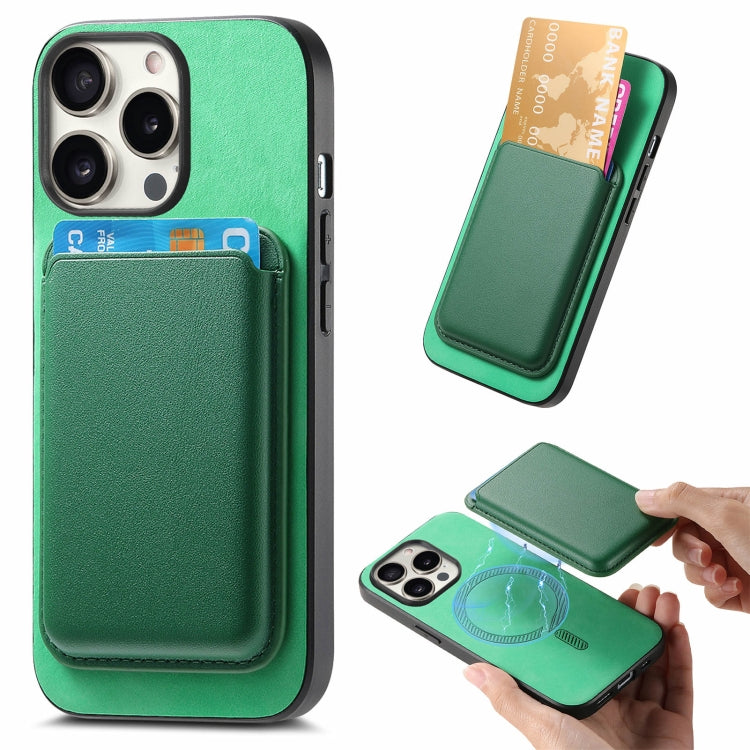 Retro Magsafe Card Bag PU Back Cover Phone Case Apple Accessories engret5905 iPhone 16 Pro - APEXEL INDIA - Mobile Lens - Mobile Camera Lens - Cellphone Accessories - Phone Lens - Smartphone Lens