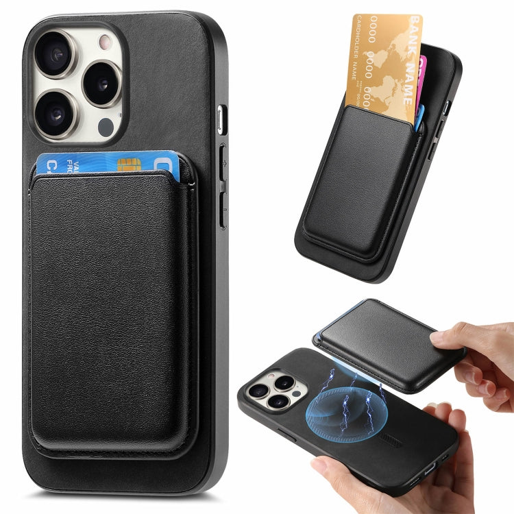 Retro Magsafe Card Bag PU Back Cover Phone Case Apple Accessories engret5905 iPhone 16 Pro - APEXEL INDIA - Mobile Lens - Mobile Camera Lens - Cellphone Accessories - Phone Lens - Smartphone Lens