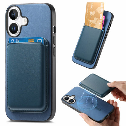 Retro Magsafe Card Bag PU Back Cover Phone Case, For iPhone 16 Plus, For iPhone 16 Apple Accessories engret4829 iPhone 16 Plus - APEXEL INDIA - Mobile Lens - Mobile Camera Lens - Cellphone Accessories - Phone Lens - Smartphone Lens