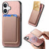 Retro Magsafe Card Bag PU Back Cover Phone Case, For iPhone 16 Plus, For iPhone 16 Apple Accessories engret4829 iPhone 16 Plus - APEXEL INDIA - Mobile Lens - Mobile Camera Lens - Cellphone Accessories - Phone Lens - Smartphone Lens