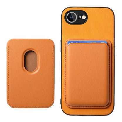 Retro Magsafe Card Bag PU Back Cover Phone Case, For iPhone 16e, For iPhone 16 Pro Max, For iPhone 16 Pro Apple Accessories engret4838 iPhone 16e - APEXEL INDIA - Mobile Lens - Mobile Camera Lens - Cellphone Accessories - Phone Lens - Smartphone Lens