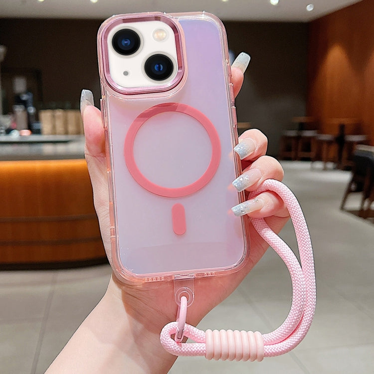 Bright Shadow Magsafe Discoloration Phone Case with Wrist Strap, For iPhone 14, For iPhone 14 Pro, For iPhone 14 Pro Max, For iPhone 13 Pro Max Apple Accessories engbri4873 iPhone 14 - APEXEL INDIA - Mobile Lens - Mobile Camera Lens - Cellphone Accessories - Phone Lens - Smartphone Lens
