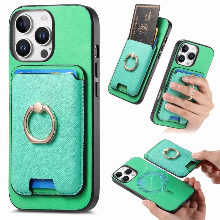 Retro Cross Leather Card Bag MagSafe Phone Case, For iPhone 14, For iPhone 14 Pro, For iPhone 14 Pro Max Apple Accessories engret4878 iPhone 14 - APEXEL INDIA - Mobile Lens - Mobile Camera Lens - Cellphone Accessories - Phone Lens - Smartphone Lens