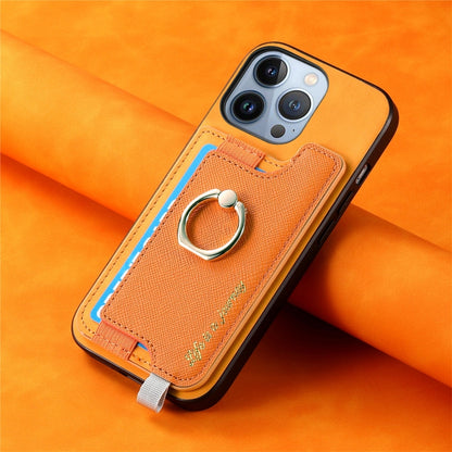 Retro Magsafe Cross Leather Ring Holder Card Bag Phone Case, For iPhone 16 Pro Max, For iPhone 16 Pro, For iPhone 16 Plus Apple Accessories engret4888 iPhone 16 Pro Max - APEXEL INDIA - Mobile Lens - Mobile Camera Lens - Cellphone Accessories - Phone Lens - Smartphone Lens