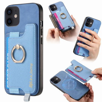 Retro Magsafe Cross Leather Ring Holder Card Bag Phone Case, For iPhone 12 Pro Max, For iPhone 11 Pro Max, For iPhone 11 Apple Accessories engret4891 More iPhone Cases - APEXEL INDIA - Mobile Lens - Mobile Camera Lens - Cellphone Accessories - Phone Lens - Smartphone Lens