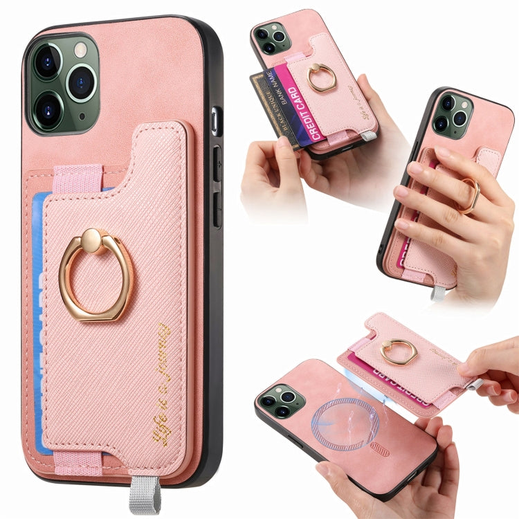 Retro Magsafe Cross Leather Ring Holder Card Bag Phone Case, For iPhone 12 Pro Max, For iPhone 11 Pro Max, For iPhone 11 Apple Accessories engret4891 More iPhone Cases - APEXEL INDIA - Mobile Lens - Mobile Camera Lens - Cellphone Accessories - Phone Lens - Smartphone Lens