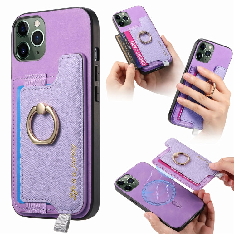 Retro Magsafe Cross Leather Ring Holder Card Bag Phone Case, For iPhone 12 Pro Max, For iPhone 11 Pro Max, For iPhone 11 Apple Accessories engret4891 More iPhone Cases - APEXEL INDIA - Mobile Lens - Mobile Camera Lens - Cellphone Accessories - Phone Lens - Smartphone Lens