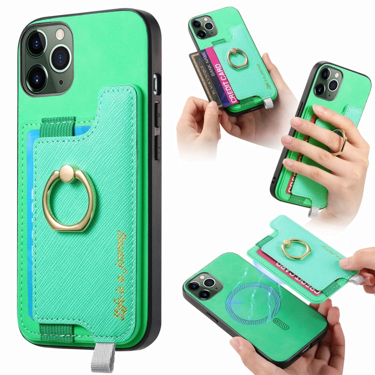 Retro Magsafe Cross Leather Ring Holder Card Bag Phone Case, For iPhone 12 Pro Max, For iPhone 11 Pro Max, For iPhone 11 Apple Accessories engret4891 More iPhone Cases - APEXEL INDIA - Mobile Lens - Mobile Camera Lens - Cellphone Accessories - Phone Lens - Smartphone Lens