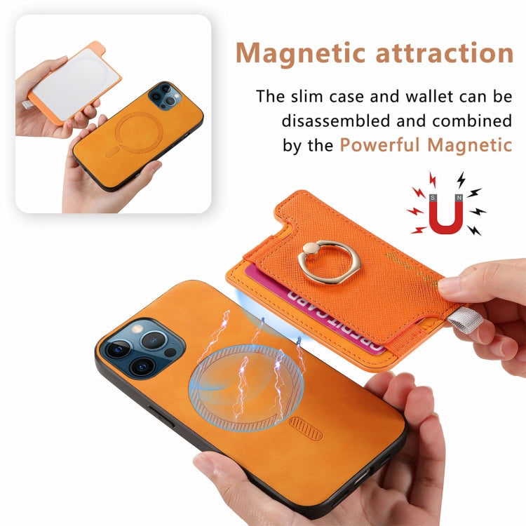 Retro Magsafe Cross Leather Ring Holder Card Bag Phone Case, For iPhone 12 Pro Max, For iPhone 11 Pro Max, For iPhone 11 Apple Accessories engret4891 More iPhone Cases - APEXEL INDIA - Mobile Lens - Mobile Camera Lens - Cellphone Accessories - Phone Lens - Smartphone Lens