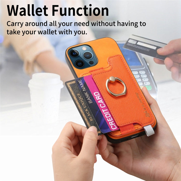Retro Magsafe Cross Leather Ring Holder Card Bag Phone Case, For iPhone 12 Pro Max, For iPhone 11 Pro Max, For iPhone 11 Apple Accessories engret4891 More iPhone Cases - APEXEL INDIA - Mobile Lens - Mobile Camera Lens - Cellphone Accessories - Phone Lens - Smartphone Lens