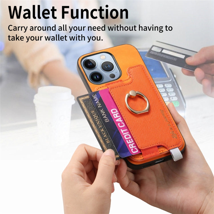 Retro Magsafe Cross Leather Ring Holder Card Bag Phone Case, For iPhone 15 Plus, For iPhone 15, For iPhone 14 Plus Apple Accessories engret4886 iPhone 15 Plus - APEXEL INDIA - Mobile Lens - Mobile Camera Lens - Cellphone Accessories - Phone Lens - Smartphone Lens
