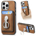 Retro Folding Ring Holder Card Bag MagSafe Phone Case, For iPhone 16 Pro Max, For iPhone 16 Pro, For iPhone 16 Plus Apple Accessories engret4894 iPhone 16 Pro Max - APEXEL INDIA - Mobile Lens - Mobile Camera Lens - Cellphone Accessories - Phone Lens - Smartphone Lens