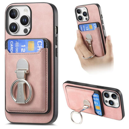 Retro Folding Ring Holder Card Bag MagSafe Phone Case, For iPhone 14, For iPhone 14 Pro, For iPhone 14 Pro Max Apple Accessories engret4897 iPhone 14 - APEXEL INDIA - Mobile Lens - Mobile Camera Lens - Cellphone Accessories - Phone Lens - Smartphone Lens