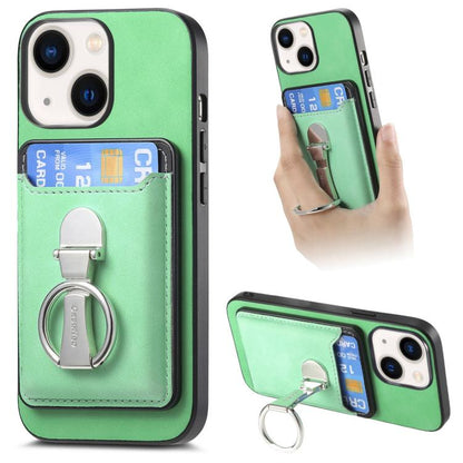 Retro Folding Ring Holder Card Bag MagSafe Phone Case, For iPhone 15 Plus, For iPhone 15, For iPhone 14 Plus Apple Accessories engret4896 iPhone 15 Plus - APEXEL INDIA - Mobile Lens - Mobile Camera Lens - Cellphone Accessories - Phone Lens - Smartphone Lens