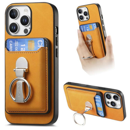 Retro Folding Ring Holder Card Bag MagSafe Phone Case, For iPhone 13 Pro Max, For iPhone 13 Pro, For iPhone 13 Apple Accessories engret4898 More iPhone Cases - APEXEL INDIA - Mobile Lens - Mobile Camera Lens - Cellphone Accessories - Phone Lens - Smartphone Lens