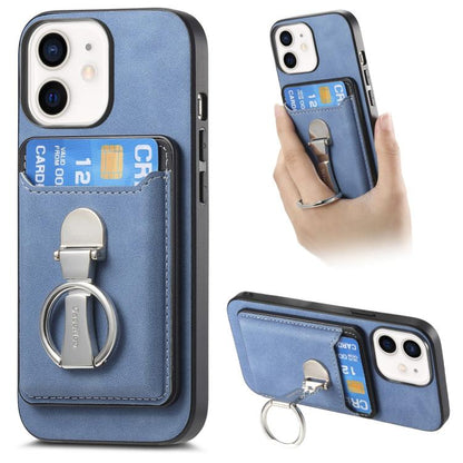 Retro Folding Ring Holder Card Bag MagSafe Phone Case, For iPhone 12, For iPhone 12 Pro Max, For iPhone 12 Pro Apple Accessories engret4899 More iPhone Cases - APEXEL INDIA - Mobile Lens - Mobile Camera Lens - Cellphone Accessories - Phone Lens - Smartphone Lens