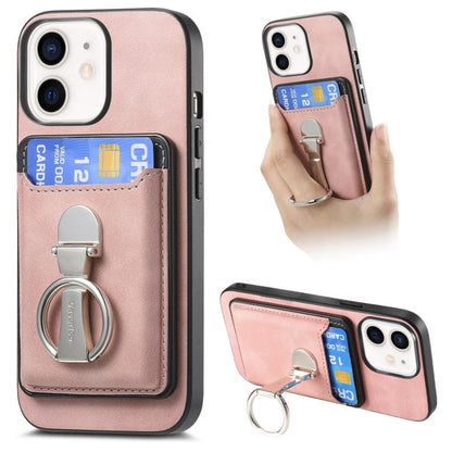 Retro Folding Ring Holder Card Bag MagSafe Phone Case, For iPhone 11 Pro Max, For iPhone 11, For iPhone 11 Pro Apple Accessories engret4895 More iPhone Cases - APEXEL INDIA - Mobile Lens - Mobile Camera Lens - Cellphone Accessories - Phone Lens - Smartphone Lens
