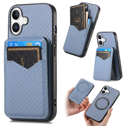 Carbon Fiber MagSafe Vertical Flip Card Bag Phone Case Apple Accessories engcar5908 iPhone 16 - APEXEL INDIA - Mobile Lens - Mobile Camera Lens - Cellphone Accessories - Phone Lens - Smartphone Lens