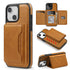 Shield Multi-functional MagSafe Card Bag Phone Case, For iPhone 14, For iPhone 14 Pro, For iPhone 14 Pro Max Apple Accessories engshi4924 iPhone 14 - APEXEL INDIA - Mobile Lens - Mobile Camera Lens - Cellphone Accessories - Phone Lens - Smartphone Lens