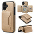 Shield Multi-functional MagSafe Card Bag Phone Case, For iPhone 16, For iPhone 15 Pro Max, For iPhone 15 Pro Apple Accessories engshi4930 iPhone 16 - APEXEL INDIA - Mobile Lens - Mobile Camera Lens - Cellphone Accessories - Phone Lens - Smartphone Lens