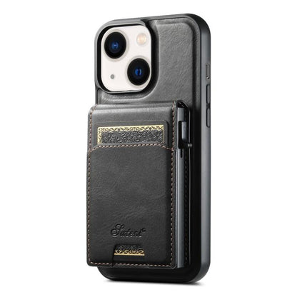 Suteni H19 Oil Wax 2-in-1 MagSafe Removable Card Box Back Phone Case, For iPhone 16e, For iPhone 16 Pro Max, For iPhone 16 Pro, For iPhone 16 Plus, For iPhone 16, For iPhone 15 Pro Max, For iPhone 15 Pro, For iPhone 15 Plus, For iPhone 15��������������... Apple Accessories engsut4941 iPhone 16e - Suteni - Mobile Lens - Mobile Camera Lens - Cellphone Accessories - Phone Lens - Smartphone Lens
