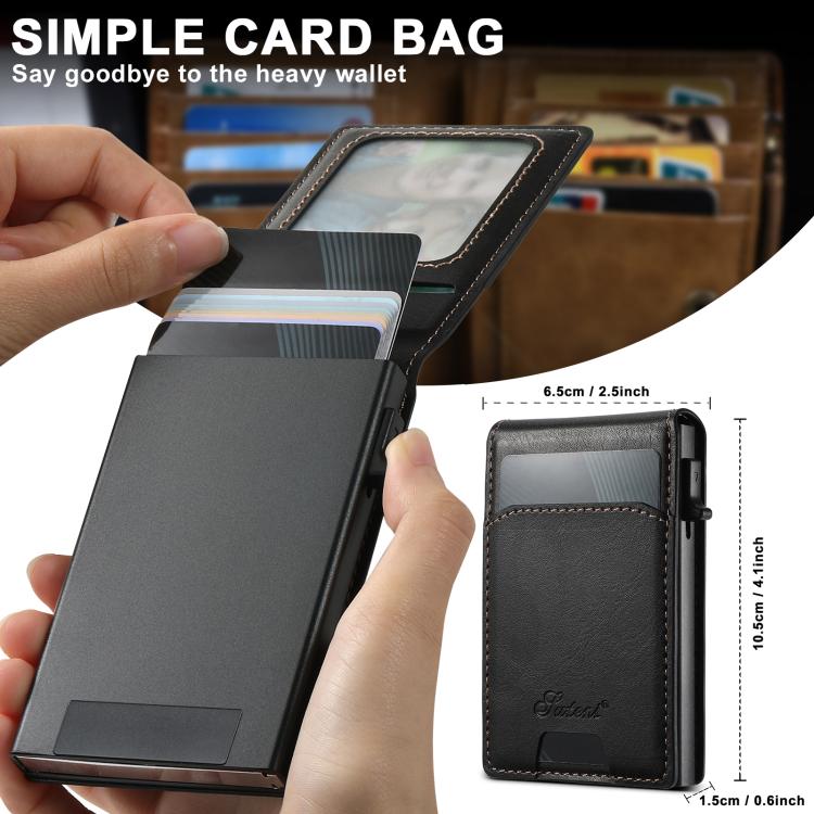 Suteni H19 Oil Wax 2-in-1 MagSafe Removable Card Box Back Phone Case, For iPhone 16e, For iPhone 16 Pro Max, For iPhone 16 Pro, For iPhone 16 Plus, For iPhone 16, For iPhone 15 Pro Max, For iPhone 15 Pro, For iPhone 15 Plus, For iPhone 15��������������... Apple Accessories engsut4941 iPhone 16e - Suteni - Mobile Lens - Mobile Camera Lens - Cellphone Accessories - Phone Lens - Smartphone Lens