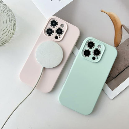 PU Hybrid TPU MagSafe IC Chip Phone Case, For iPhone 14 Pro Max, For iPhone 13 Pro Max Apple Accessories engpu-5079 iPhone 14 Pro Max - APEXEL INDIA - Mobile Lens - Mobile Camera Lens - Cellphone Accessories - Phone Lens - Smartphone Lens