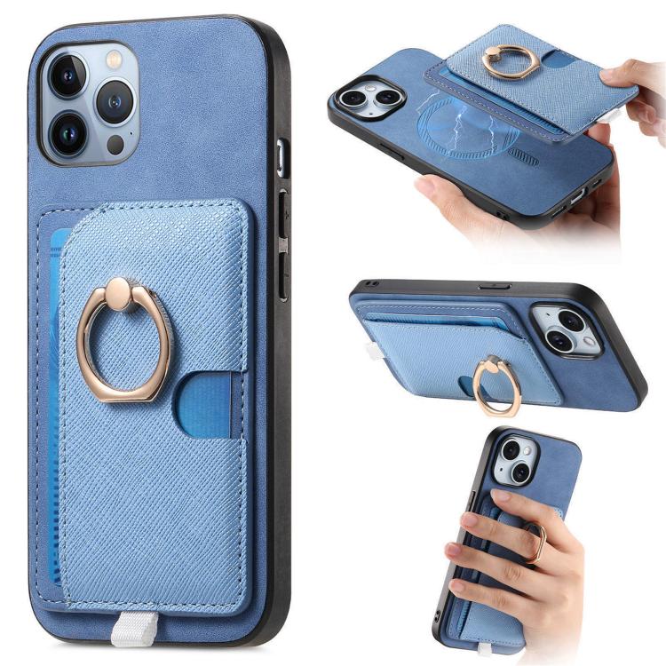 Retro Cross Leather Ring Side Insert Card Bag MagSafe Phone Case, For iPhone 13, For iPhone 12 Pro Max, For iPhone 11 Pro Max Apple Accessories engret5084 More iPhone Cases - APEXEL INDIA - Mobile Lens - Mobile Camera Lens - Cellphone Accessories - Phone Lens - Smartphone Lens