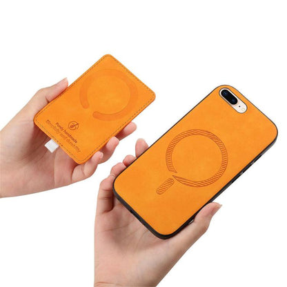 Retro Cross Leather Ring Side Insert Card Bag MagSafe Phone Case Apple Accessories engret5909 More iPhone Cases - APEXEL INDIA - Mobile Lens - Mobile Camera Lens - Cellphone Accessories - Phone Lens - Smartphone Lens