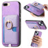 Retro Cross Leather Ring Side Insert Card Bag MagSafe Phone Case Apple Accessories engret5909 More iPhone Cases - APEXEL INDIA - Mobile Lens - Mobile Camera Lens - Cellphone Accessories - Phone Lens - Smartphone Lens