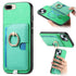 Retro Cross Leather Ring Side Insert Card Bag MagSafe Phone Case Apple Accessories engret5909 More iPhone Cases - APEXEL INDIA - Mobile Lens - Mobile Camera Lens - Cellphone Accessories - Phone Lens - Smartphone Lens