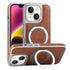 Plated Leather Grain Rotation MagSafe Holder Phone Case, For iPhone 14 Plus, For iPhone 14, For iPhone 14 Pro, For iPhone 14 Pro Max Apple Accessories engpla5084 iPhone 14 Plus - APEXEL INDIA - Mobile Lens - Mobile Camera Lens - Cellphone Accessories - Phone Lens - Smartphone Lens