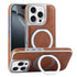 Plated Leather Grain Rotation MagSafe Holder Phone Case, For iPhone 16 Pro Max, For iPhone 16 Pro, For iPhone 16 Plus, For iPhone 16 Apple Accessories engpla5083 iPhone 16 Pro Max - APEXEL INDIA - Mobile Lens - Mobile Camera Lens - Cellphone Accessories - Phone Lens - Smartphone Lens