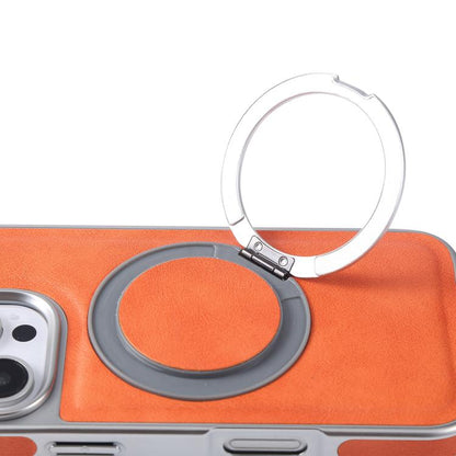Plated Leather Grain Rotation MagSafe Holder Phone Case, For iPhone 13 Pro Max, For iPhone 13 Pro, For iPhone 13 Apple Accessories engpla5095 More iPhone Cases - APEXEL INDIA - Mobile Lens - Mobile Camera Lens - Cellphone Accessories - Phone Lens - Smartphone Lens