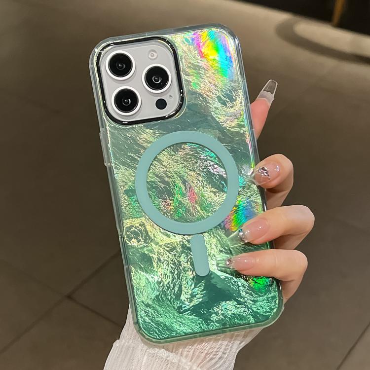 Plating Gradient Glacier Texture MagSafe Phone Case, For iPhone 16, For iPhone 15 Pro Max, For iPhone 15 Pro Apple Accessories engpla5097 iPhone 15 Pro Max - APEXEL INDIA - Mobile Lens - Mobile Camera Lens - Cellphone Accessories - Phone Lens - Smartphone Lens