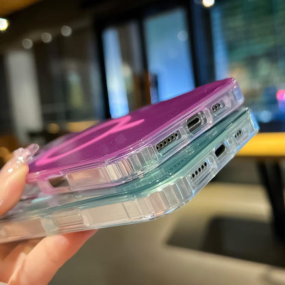 Plating Gradient Glacier Texture MagSafe Phone Case, For iPhone 16, For iPhone 15 Pro Max, For iPhone 15 Pro Apple Accessories engpla5097 iPhone 15 Pro Max - APEXEL INDIA - Mobile Lens - Mobile Camera Lens - Cellphone Accessories - Phone Lens - Smartphone Lens