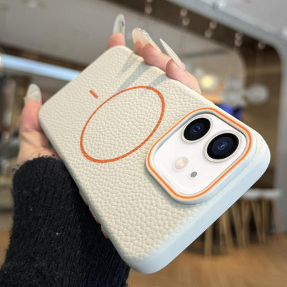 Orange Ring MagSafe Litchi Grain TPU Phone Case, For iPhone 13 Pro Max, For iPhone 13 Pro, For iPhone 13, For iPhone 12 Apple Accessories engora5130 More iPhone Cases - APEXEL INDIA - Mobile Lens - Mobile Camera Lens - Cellphone Accessories - Phone Lens - Smartphone Lens